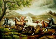 unknow artist Horses 052 Sweden oil painting artist